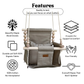 Organic Cotton Indoor High Back Baby & Toddler Swing-Sand