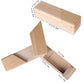 Wisdom Wheel Large Beech Kongming Lock Children's Educational Toys for Adults and Students Decompression Burning Brain Disassembly and Reassembly Luban Lock