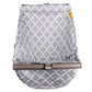 Baby Shopping Cart Hammock | Gray/Aqua