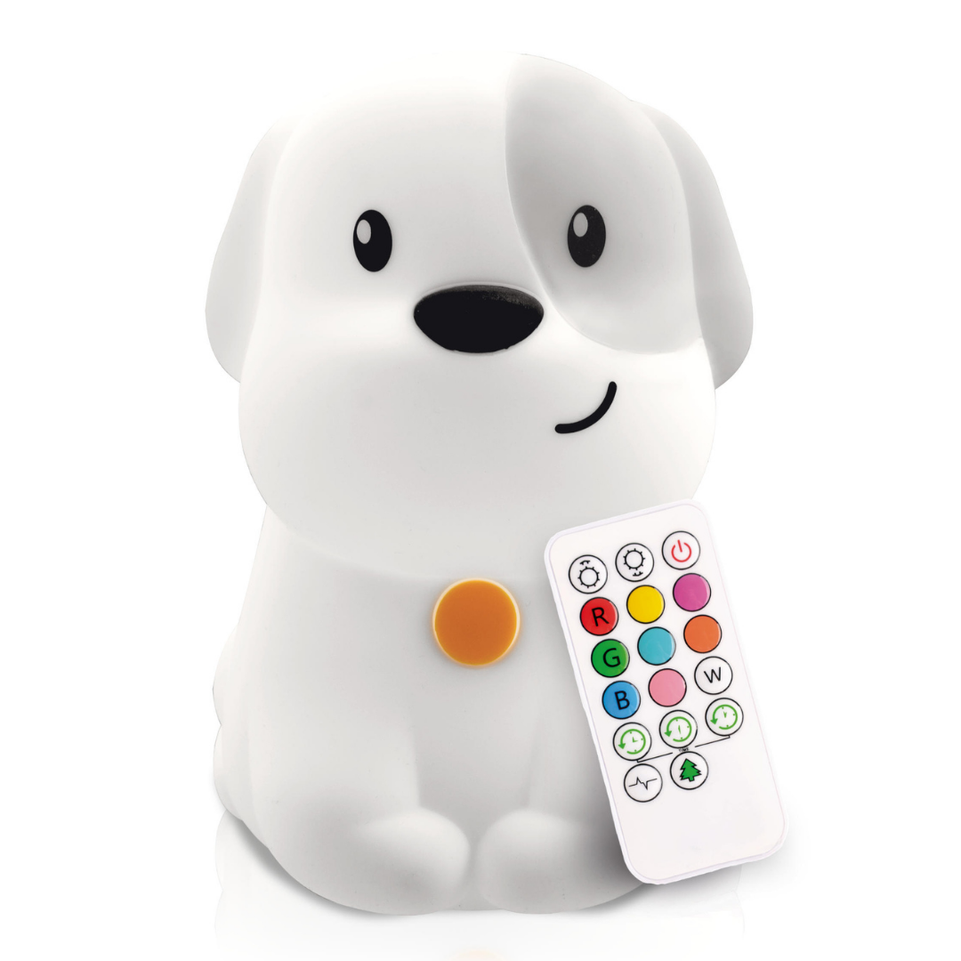 LumiPets® Pepper the Puppy- Children's Touch Night Light