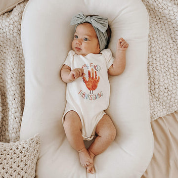 graphic bodysuit | thanksgiving hand