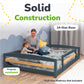 Full-Size Montessori Floor Bed with Strong Slatted Frame