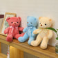 Wholesale Color Bear Wedding Grasping Machine Doll Plush Toy Doll Doll Ribbon Scarf Collar Bear