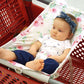 Baby Shopping Cart Hammock | Full Bloom Watercolor Floral Print