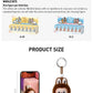 Pop Mart Labubu Pin for Love Series Blind Box (N-Z) Blue
