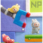 Pop Mart Labubu Pin for Love Series Blind Box (N-Z) Blue