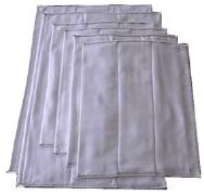 Osocozy - Chinese Prefolds Cloth Diapers 1 Dozen - Perfect For Burp Cloths Or Diapers. Soft And Absorbent For Baby Made Of 100%