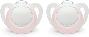 NUK Newborn Orthodontic Pacifiers 2 Count (Pack of 12)