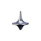 Rienar Accurate Spinning Top, Vintage Totem Zinc Alloy Silver Toy Gift