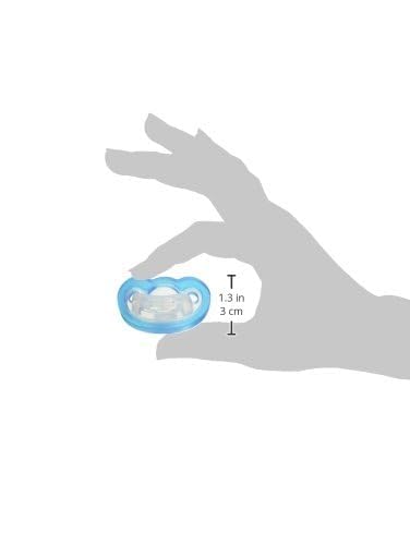 Razbaby Jollypop Baby Pacifier For Newborns 3M+ - Soft Bpa Free Medical Grade Silicone Made In The Usa With A Durable One Piece