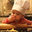 CHEFSKIN Baby Toddler White Chef Hat Adjustable Fits Babies 12-36 Mos
