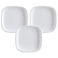 Re-Play Made in USA 7 Toddler Plates, Set of 3 Without Lid - 22 Oz. Deep-Walled and Stackable Plastic Plates, Dishwasher and Mic
