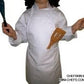 Chefskin Baby Toddler Chef Set Includes Apron And Hat White Set