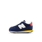 New Balance Kids 237 Bungee Sneaker, Nb Navy/Varsity Gold, 2 W Infant (0-12 Months)