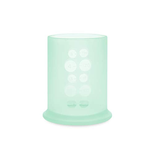 Olababy Silicone Training Cup  Water Drinking Cup For Babies  6+ Mo Infant To 12-18 Months Toddler  Transition To Sippy Cup For