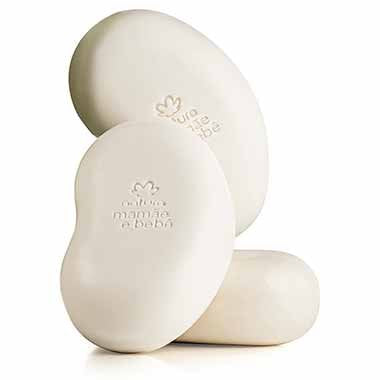 Natura - Linha Mamae E Bebe - Sabonete Em Barra Vegetal 5 X 100 Gr - (Natura - Mom & Baby Collection)