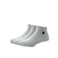 Allen Solly MenS Cotton Ankle Length Socks (Pack Of 3)  White