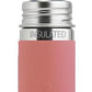 Pura Kiki 9Oz/260 Ml Stainless Steel Insulated Bottle W/Silicone Straw & Sleeve, 100% Plastic-Free, Madesafe Certified, 100% Med