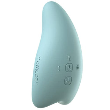Momcozy Warming Lactation Massager 2-In-1, Soft Breast Massager For Breastfeeding, Heat + Vibration Adjustable For Clogged Ducts