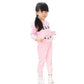Ameeha Hello Wool Blend & Fleece Fur, Full Length Winter Pajama and top for All Kids 01 Years, Pink