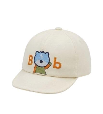 Capznmore Unisex Kids Cap For Boys & Girls 12 To 24 Month | Comfortable Cotton Baseball Cap | Adjustable Sun Protective Cap (In,