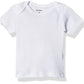Gerber Baby 3-Pack Short-Sleeve Slip-On Shirts, White, 24 Months