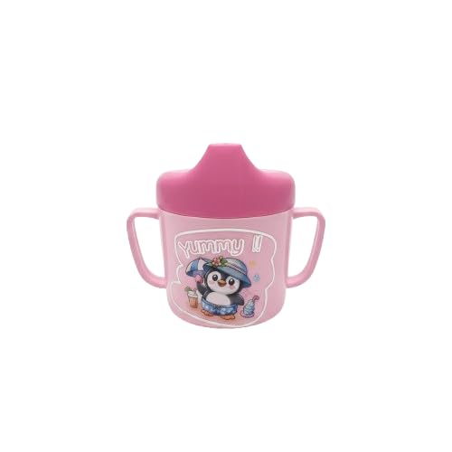 UTENSIILA THE KITCHEN KING Baby Sipper Cup with Handles, Spill Proof Training Cup for Babies & Toddlers, BPA Free Drinking Cup 