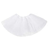 Jane Shine Infant Tutus, Tutu Skirt For Baby Girls, Toddler Tulle Dress Skirt 5 Layers Soft For Babies First Birthday White