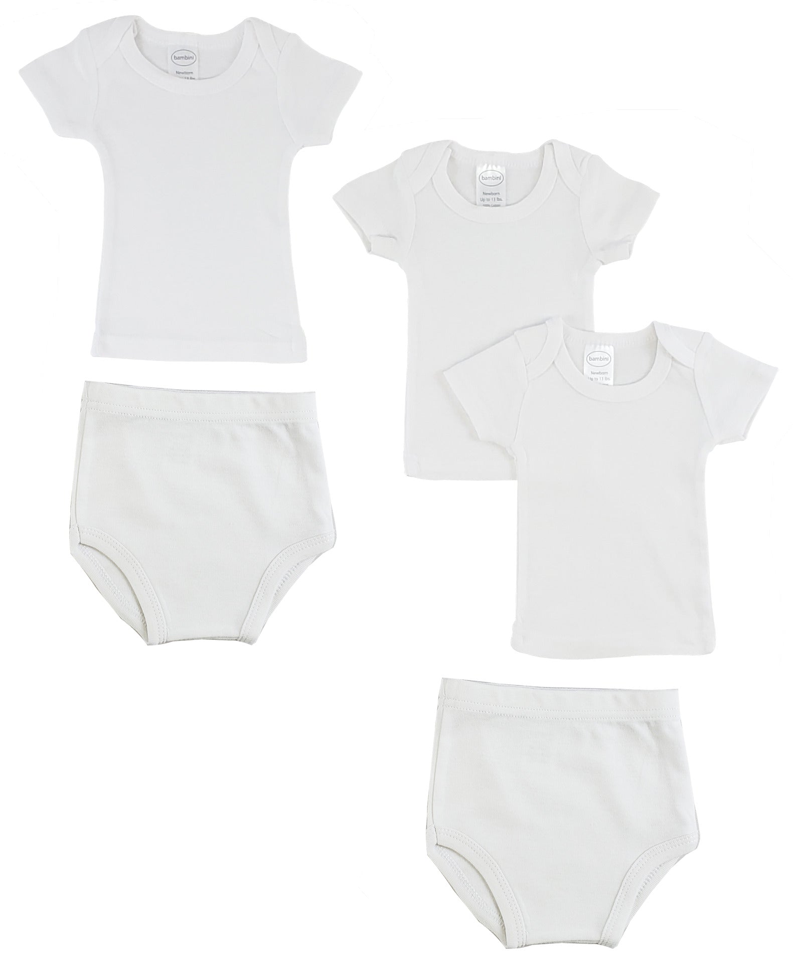 Infant T-Shirts And Training Pants