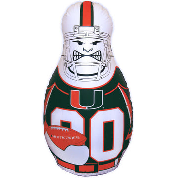 Miami Hurricanes Tackle Buddy Punching Bag Co