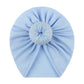 European and American New Style Baby Pullover Hat, Cute Solid Color Donut Baby Hat, Thin and Comfortable Baby Hat for All Seasons