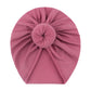 European and American New Style Baby Pullover Hat, Cute Solid Color Donut Baby Hat, Thin and Comfortable Baby Hat for All Seasons