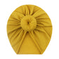 European and American New Style Baby Pullover Hat, Cute Solid Color Donut Baby Hat, Thin and Comfortable Baby Hat for All Seasons