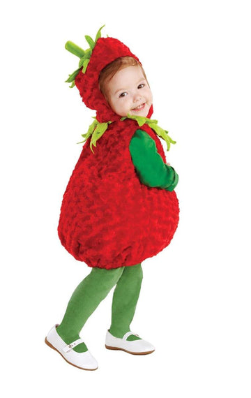 Belly Babies Strawberry Costume Child Toddler Large 2T-4T