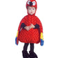 Belly Babies Red Parrot Costume Child Toddler Medium 18-24 Months