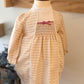 Baby Girl Smocked Gingham Dress – Blush Pink