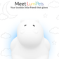 LumiPets® Honey the Hippo- Children's Touch Night Light