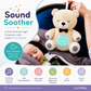 Lumipets Bear with Sound  Nursery Night Light & Sound Soother for Babies