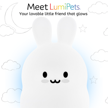 LumiPets® Basil the Bunny- Children's Touch Night Light Junior
