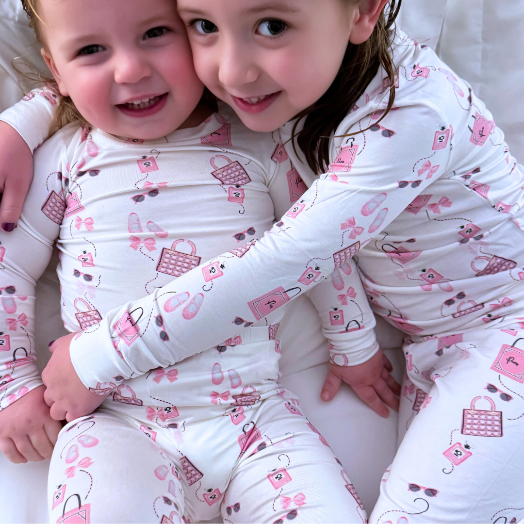 Paris In Pink Two-Piece Set