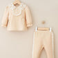 Vintage Lace 2-Piece Baby Set – Elegant Cotton Outfit
