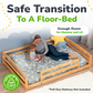 Full-Size Montessori Floor Bed with Strong Slatted Frame