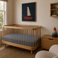 Crib Fitted Sheet (Lake Blue)