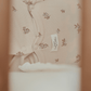 The Printed Romper - Berry Blue
