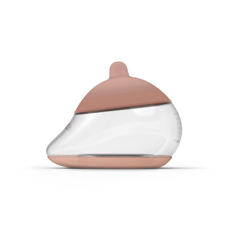 Emulait Anatomy Bottle Breast Shaped Baby Bottle - Medium - Shape 1-Responsive Flow Valve