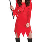 Suit Yourself Devious Devil Halloween Costume For Girls, Medium, Includes Dress, Headband, Collar