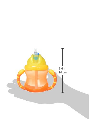 Nuby Two-Handle Flip N' Sip Straw Cup