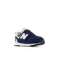 New Balance Baby 574 V1 New-B Hook And Loop Sneaker, Nb Navy/Blast Red, 2 Us Unisex Infant