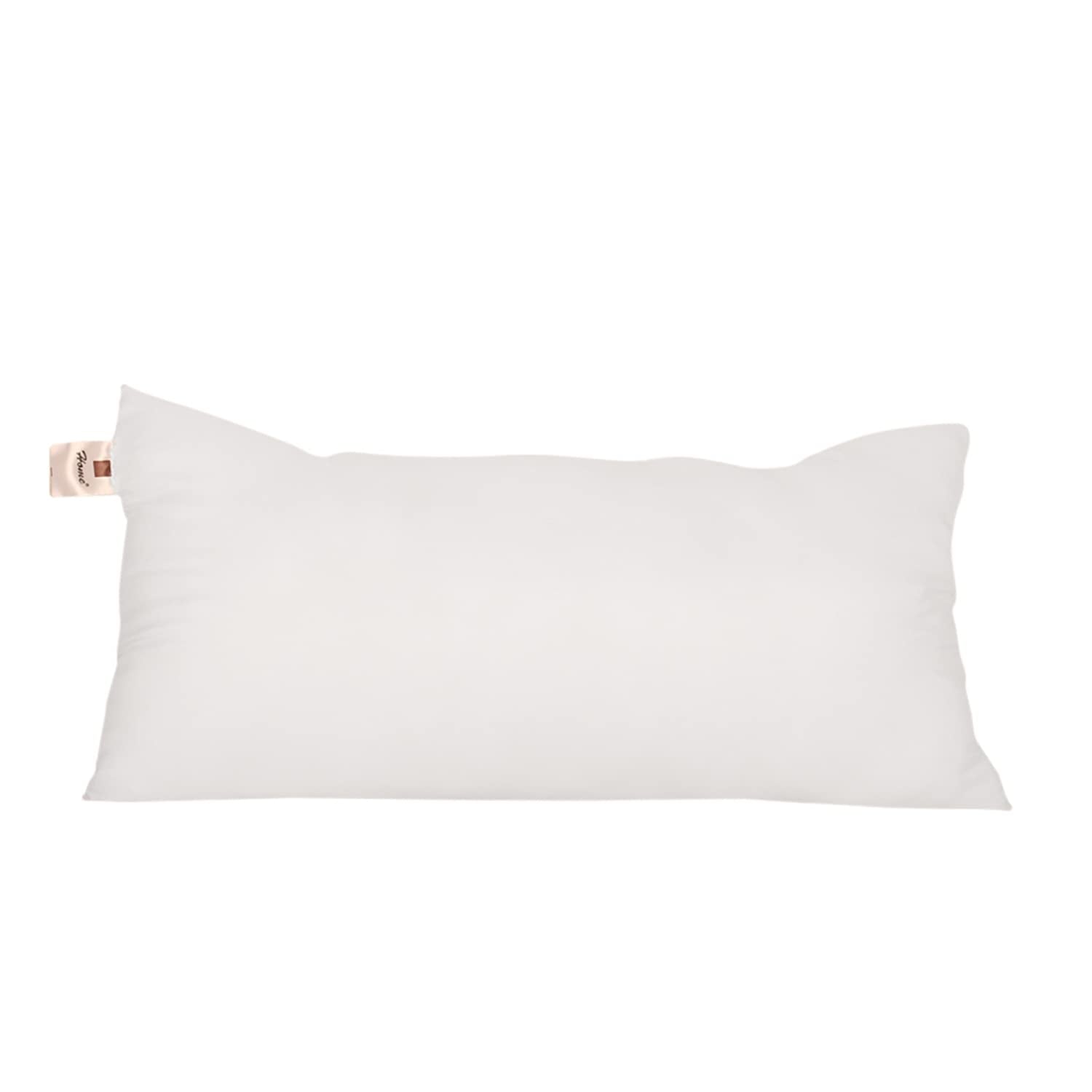 HomeThe Best Is For You Micro Fiber Cushion Insert Extra Soft, White (Pack Of 1, 12X24 Inch) UltraSoft, Fluffy & Durable For C