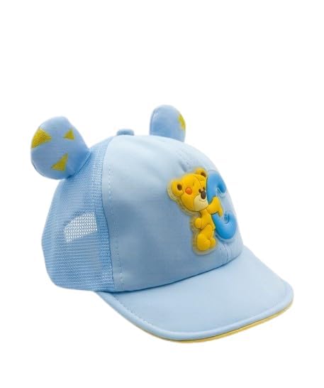 Eazylayers Kids Cotton Baseball Cap, Adjustable Sun Hat For Boys Girls, Breathable Sports Cap For Toddlers, 618 Month